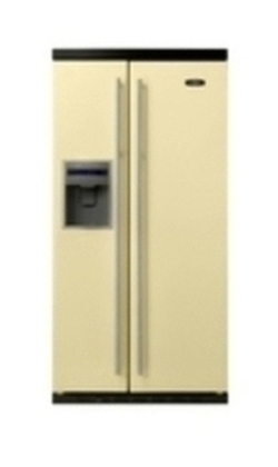 Rangemaster RSXS663CR/C American-Style Fridge Freezer - Cream